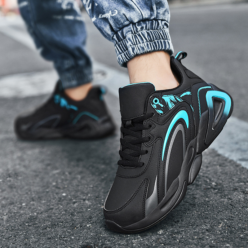 Men's Shoes 2024 size 48 Sports Shoes Full Super Fiber Warm Single Shoes Trendy and Versatile Elevated Extra Large Shoes