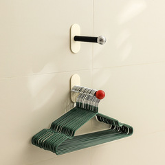 Nordic creative hanger storage rack organizer without drilling storage magic balcony home wall hanging clothes rack