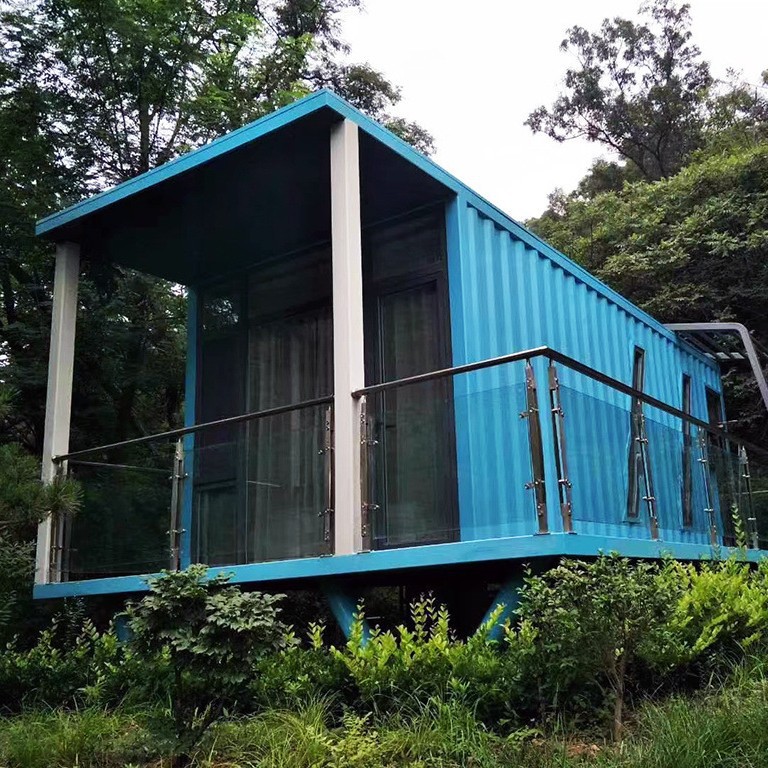 厂家批发预制集装箱住人杂货样板间移动式改造房模块拼装转运