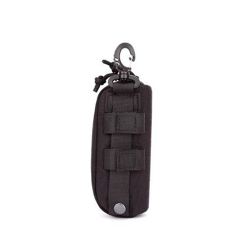 Tactical outdoor portable glasses bag protective case nylon hard shell glasses case Molle system sunglasses bag