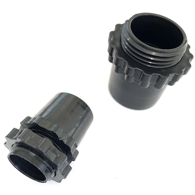 包塑金属软管塑料接头 进口尼龙新料穿线电线保护波纹管接头16 20