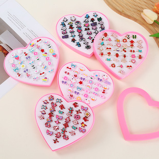Children's Day Small Ring Gift Box Creative DIY Bow Hand Ring Cute Versatile Little Fairy Ring