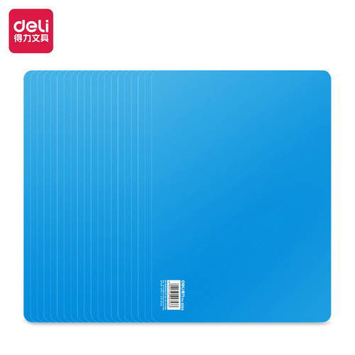 Deli 9354 stationery copy board B4 writing pad plastic word pad student exam pad 297*420mm