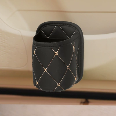 Car cup holder/beverage holder Car Seat Storage Box Door - black-water-cup-storage