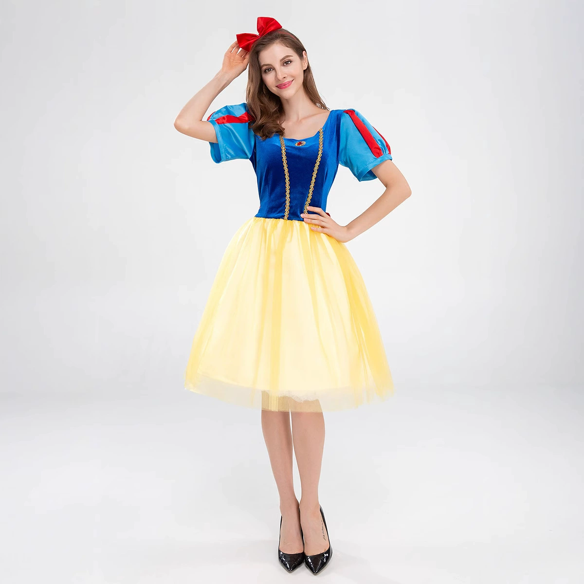珠密恋 Little Red Riding Hood, uniform for princess, set, skirt, halloween, dress up