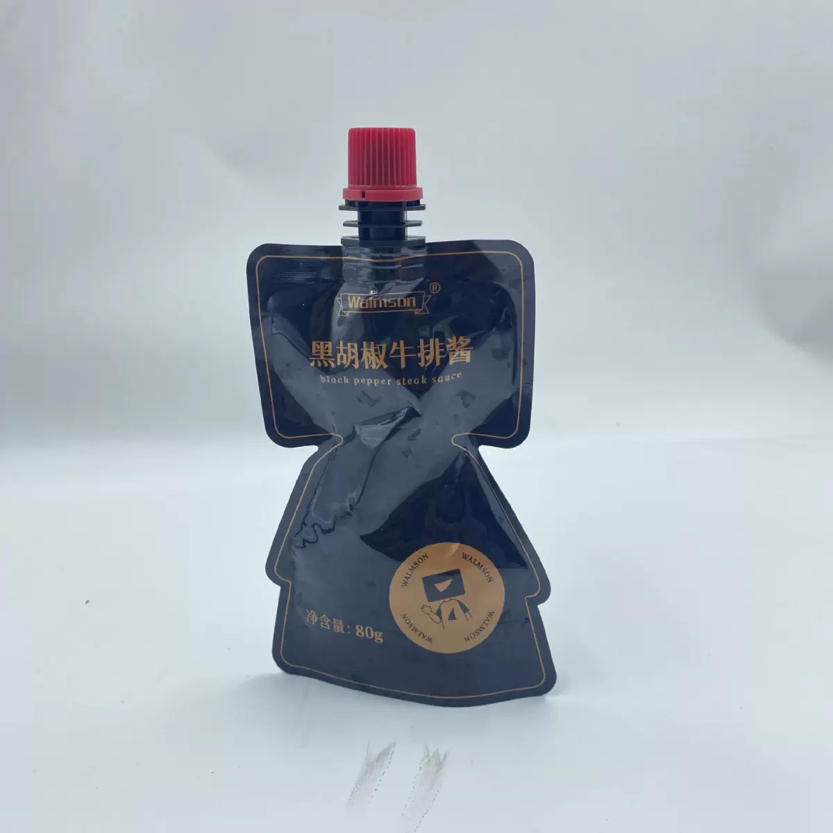 厂家定制 121度-135度高温杀菌酱料袋食品级铝箔蒸煮吸嘴异形包装