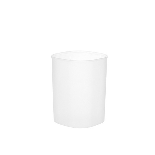 ins desktop transparent frosted pen holder creative stationery box multi-functional thickened female student pen holder storage tube wholesale