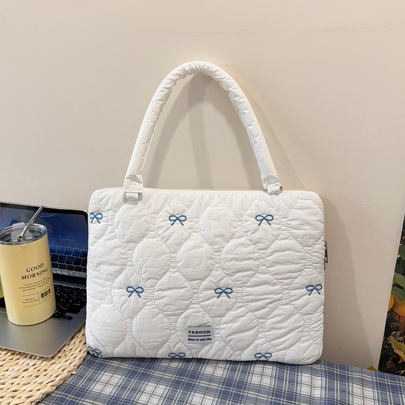 Bolsa de Mano para Computadora Portátil de Nylon Transpirable y Ultraligera para Salidas image 7