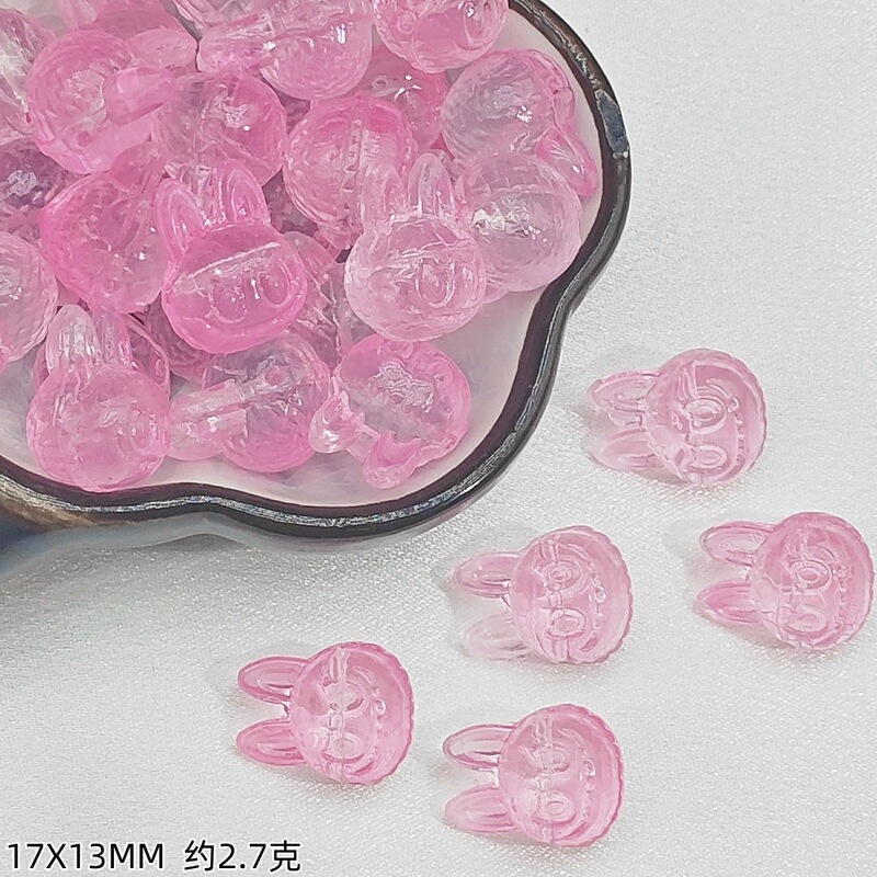 捷克ins风琉璃拉布布异形玻璃珠手工DIY手链项链串珠材料饰品配件|undefined