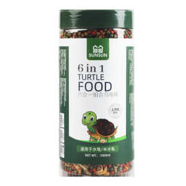 小乌龟饲料 通用龟龟粮 鱼干虾干幼龟巴西龟 草龟 龟料颗粒