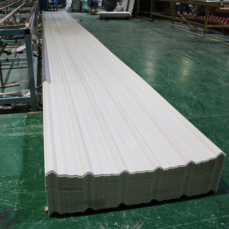 佛山批发pvc塑料瓦雨棚防水屋面瓦防腐加厚树脂瓦工地围挡彩钢瓦