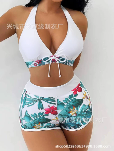 Red flower + white