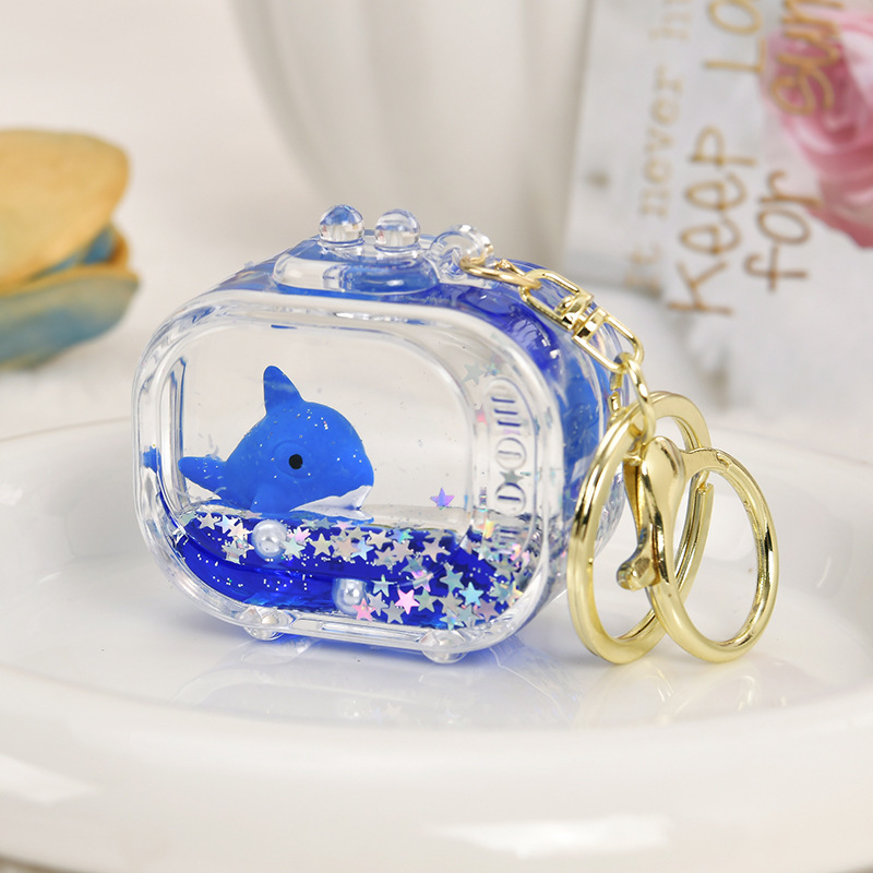 Cartoon Ocean Floating Doll Clownfish in Oil Liquid Sand Bottle Desktop Ornament Acrylic Keychain Bag Pendant Cartoon Ocean Floating Doll Clownfish in Oil Liquid Sand Bottle Desktop Ornament Acrylic Keychain Bag Pendant