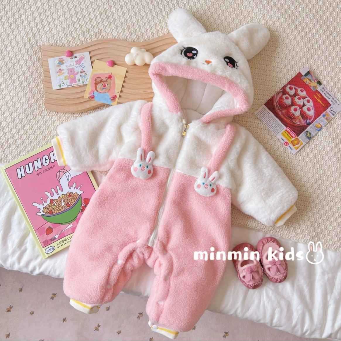 Ropa de bebé recién nacido, ropa de otoño e invierno, una pieza, mamelucos gruesos para bebés, ropa exterior, ropa acolchada de algodón para mujeres