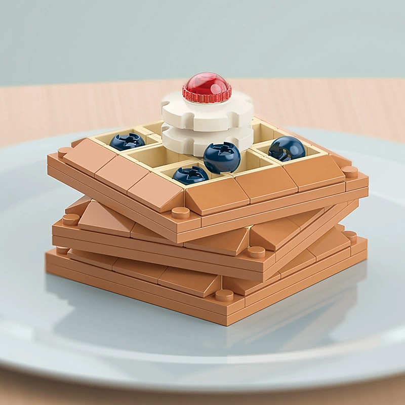 Jiaqi JK5618-5628 Alice afternoon tea cake sweet story food diary — детский конструктор из блоков