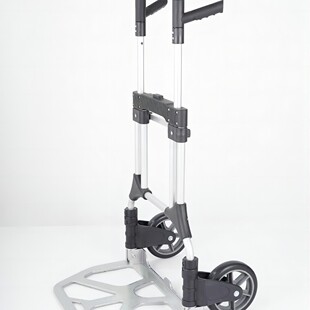 Aluminum Alloy Trolley Cargo Trolley Trolley Trolley Trolley Two-wheeled Household Luggage Trolley Trailer