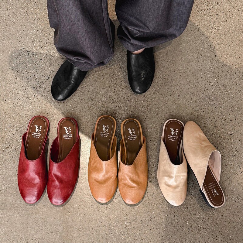 Washed Leather Casual Mules 2026 Summer New Style Slip-On Closed-Toe Half Slippers for Women Outdoor Sandals Slippers for Women Washed Leather Casual Mules 2026 Summer New Style Slip-On Closed-Toe Half Slippers for Women Outdoor Sandals Slippers for Women