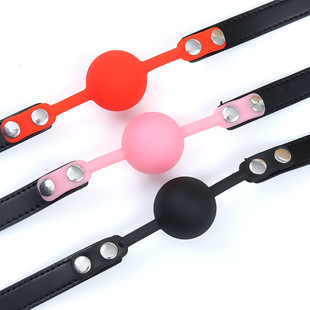 SM Props Sex Silicone Mouth Plug Couples Flirting Toy Sex Tone Silicone Mouth Ball Alternative Adult Supplies