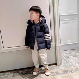 男童新款棉衣2025冬季新款男宝宝百搭连帽棉服中小儿童冬季棉袄