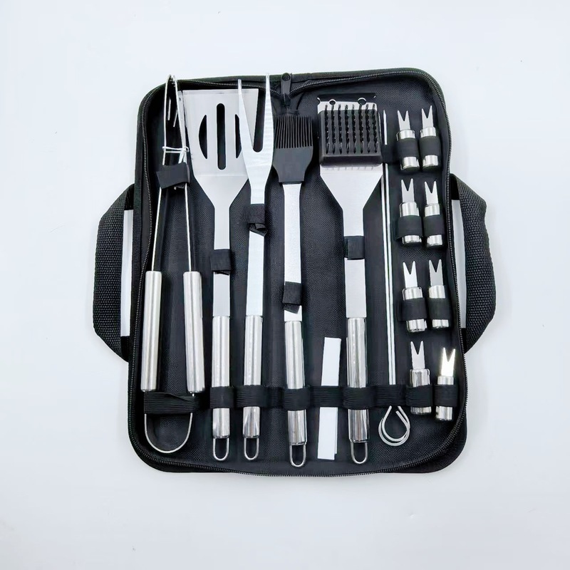 烧烤工具组合套装烧烤铲叉夹刀刷扫亚马逊BBQ便携户外烧烤聚会|undefined