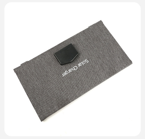 户外30W18V太阳能充电器跨境折叠包快充移动电源新款亚马逊