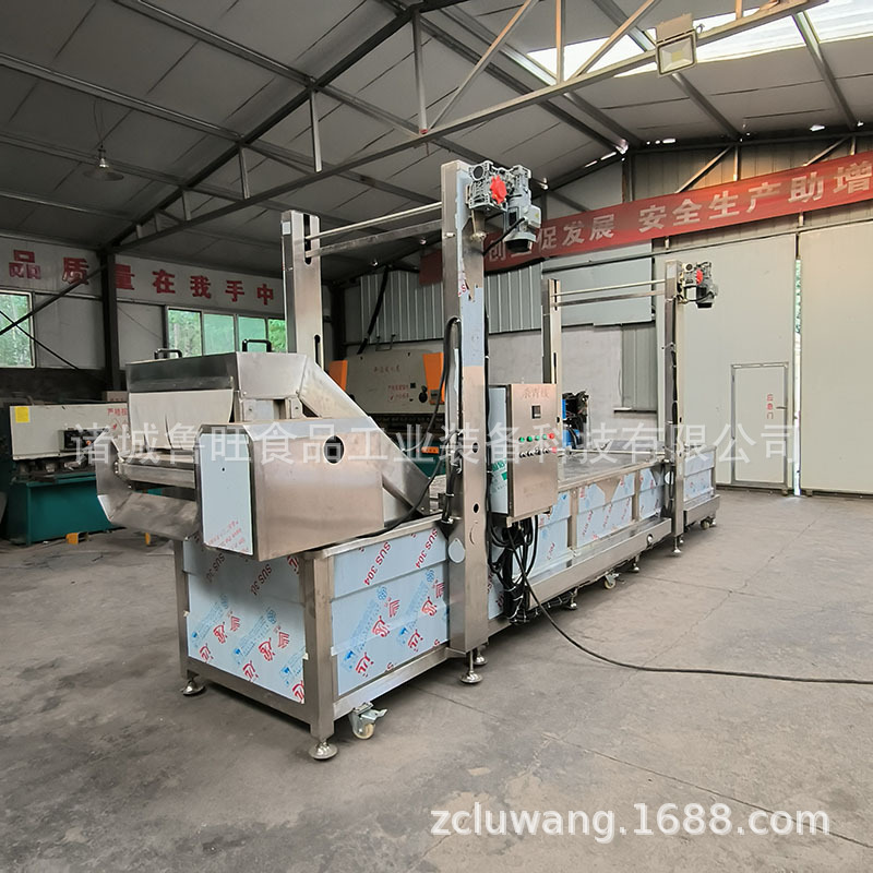 白菜丝杀青流水线 预制菜杀青护色机  芦笋预煮漂烫机