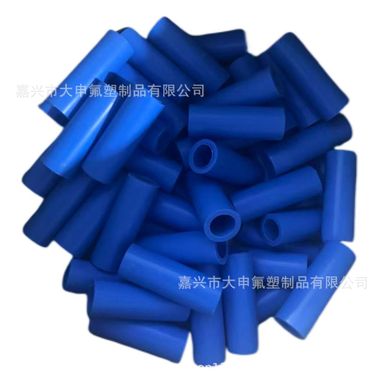 浙江嘉兴PTFE管料/聚四氟乙烯填充管料/铁氟龙管料/蓝色填充改性