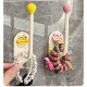 Dopamine Hairband Headband Storage Rack Toilet Hair Accessories Hairpin Rubber Band Hook Hair Rope Jewelry Storage Rack