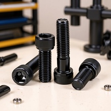 12.9���ߏ���ȫ�����^�����Ǻ�ɫ�ݽzM11/M16/M18���^��������˨