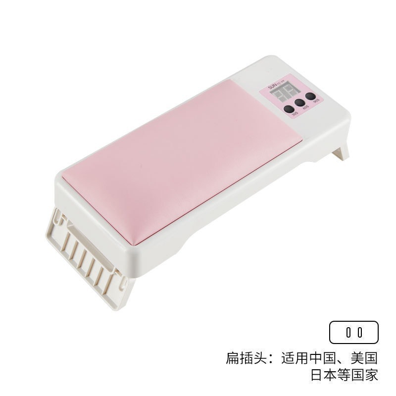 Lámpara de manicura de almacenamiento 268W de alta potencia UV + LED doble fuente de luz pegamento de manicura luz fototerapia inteligente transfronteriza