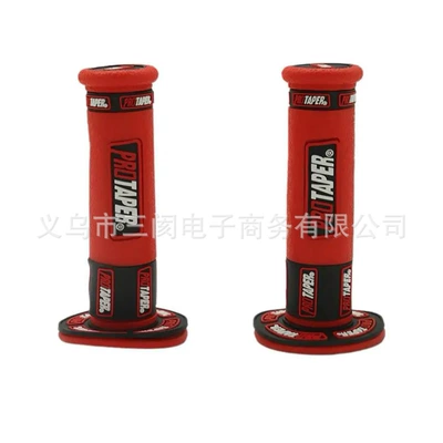Motorcycle modification pro handlebar grips, motorcycle off-road vehicle anti-slip handlebar covers, universal throttle grips and handlebar covers (Motorcycle Handle Cover) - no-specifications-new-pro-handlebar-tape-red