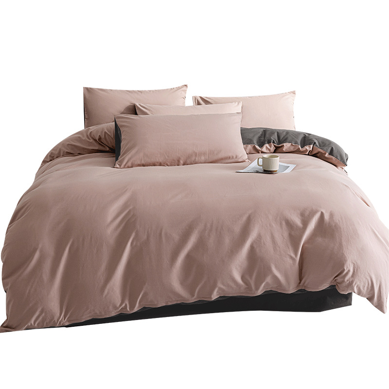 2025 nueva cubierta de edredón de algodón para una sola persona cuatro temporadas sábanas de estudiantes universales