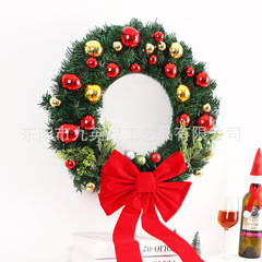 大きなリボン赤 50 センチメートル新しいクロスボーダークリスマスリースお祭り雰囲気創造ドア装飾窓装飾花輪