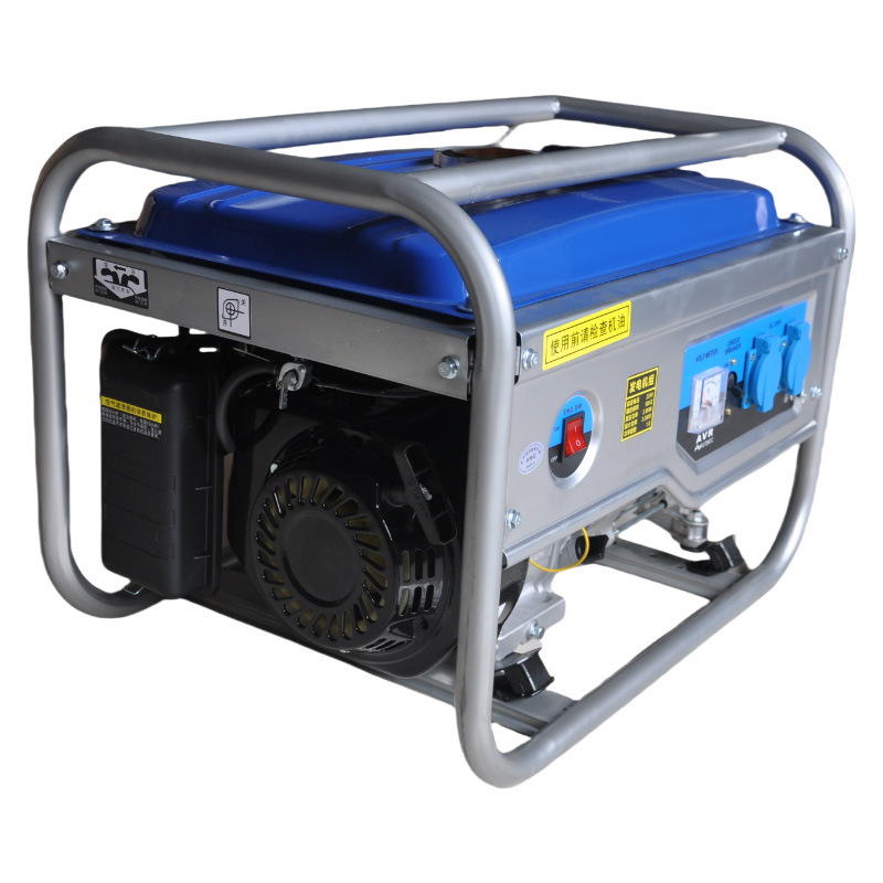 Factory in-stock 3-kilowatt gasoline generator 220V European standard electric start small household generator 110V American standard