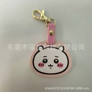工厂定制千川门禁卡袖扣形状磁扣钥匙卡包可爱千川感应卡PU数码