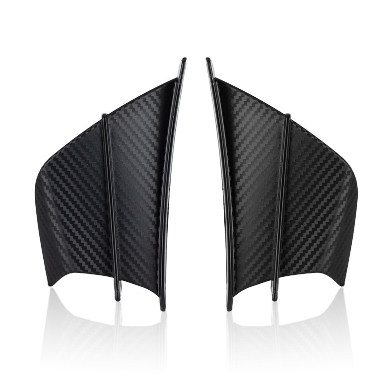 Adecuado para la modificación de motocicleta ala fija QJ carrera 600 Yamaha R1 deflector lateral alerón fibra carbono