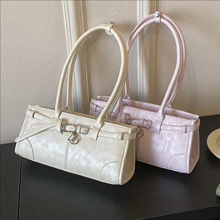 Cross-Border Niche Women's Bags 2026 New Spring Casual Versatile Shoulder Bag Exquisite High-End Commuter Underarm Bag