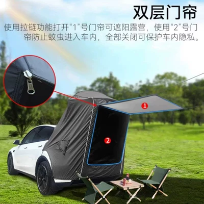 Avtomobil dam çadırları – Tesla Special Rear Tent