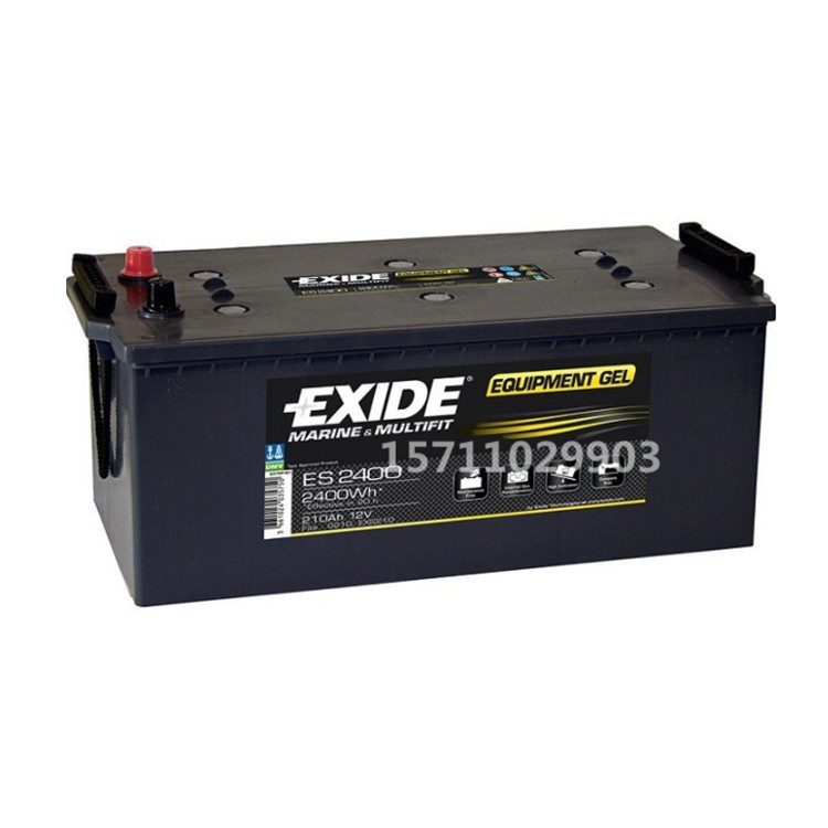 EXIDE埃克塞德ES2400 ES1350 ES900 ES1600 12v80AH210ah蓄电池