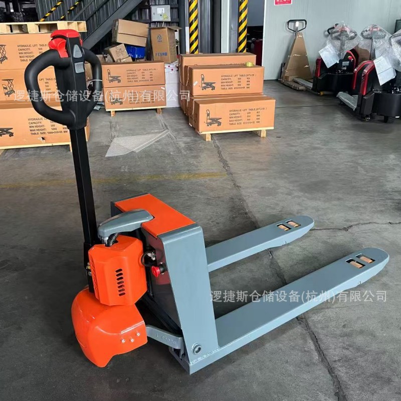 全电动搬运车2吨锂电小型液压地牛电瓶搬运车升降手推装卸车
