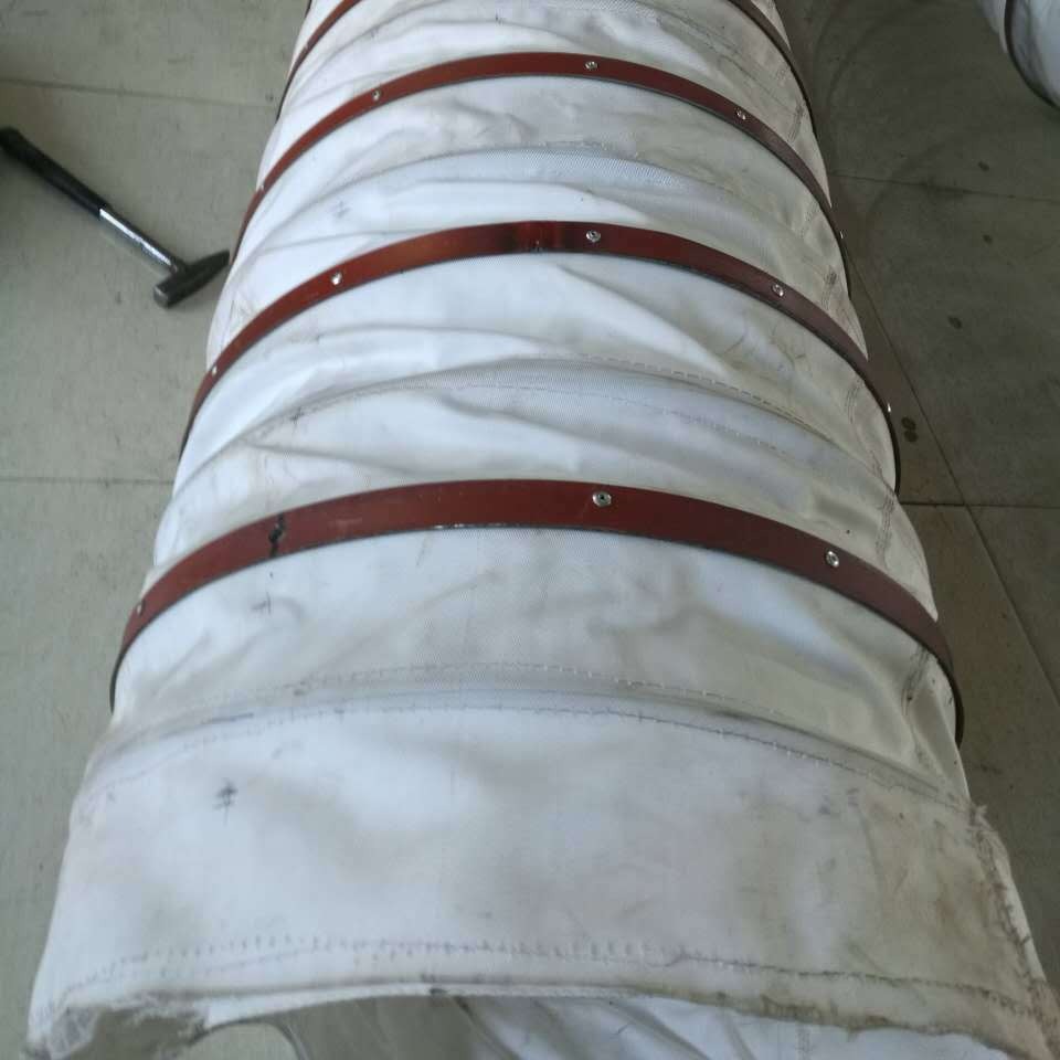 德玛供应水泥伸缩布袋/钢带水泥伸缩布袋/耐 磨/耐用