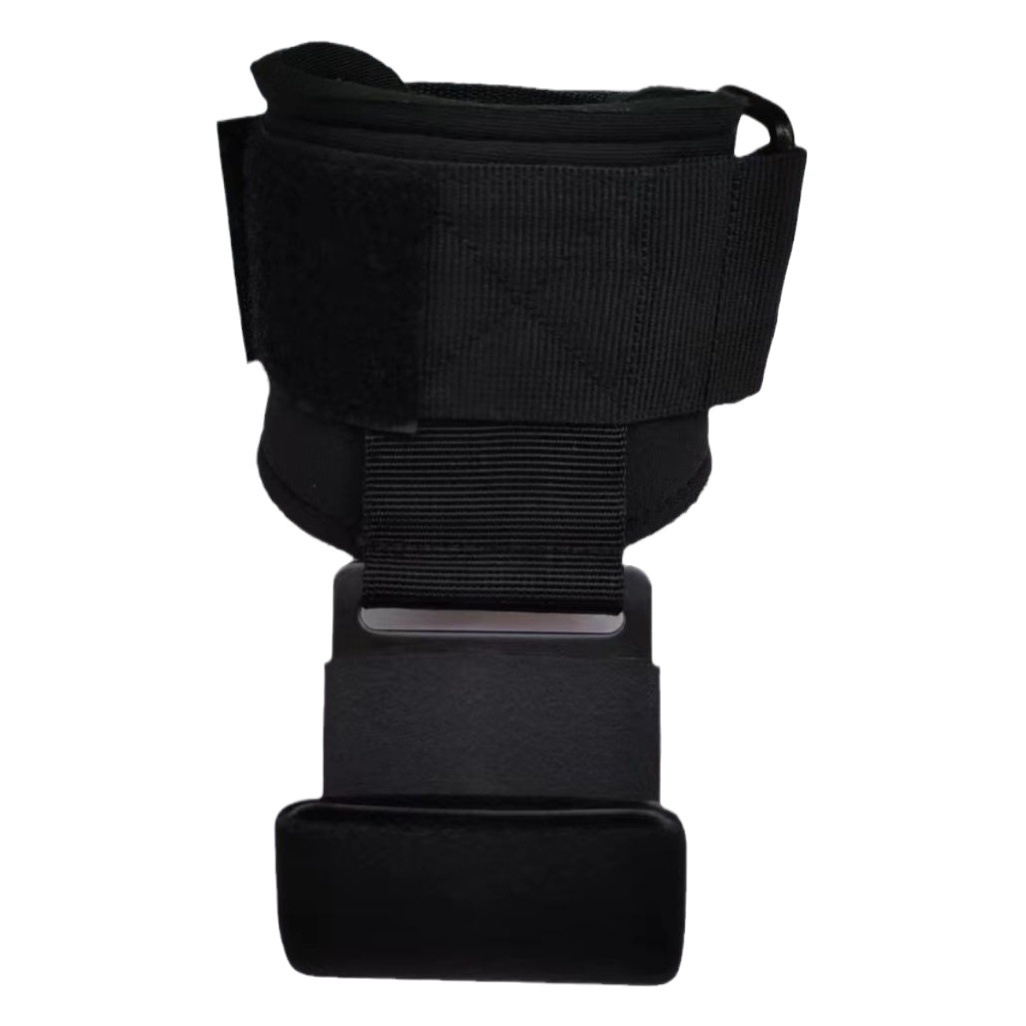 Cross-border fitness weightlifting palm support horizontal bar pull-up booster hook men and women fitness wristband training booster belt manufacturer