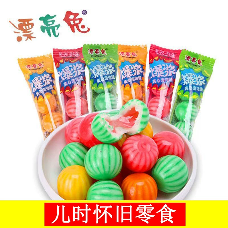 Красивый кролик арбуз жевательная резинка детское молоко конфеты жевательная резинка бочка после 80 ностальгические закуски детские воспоминания