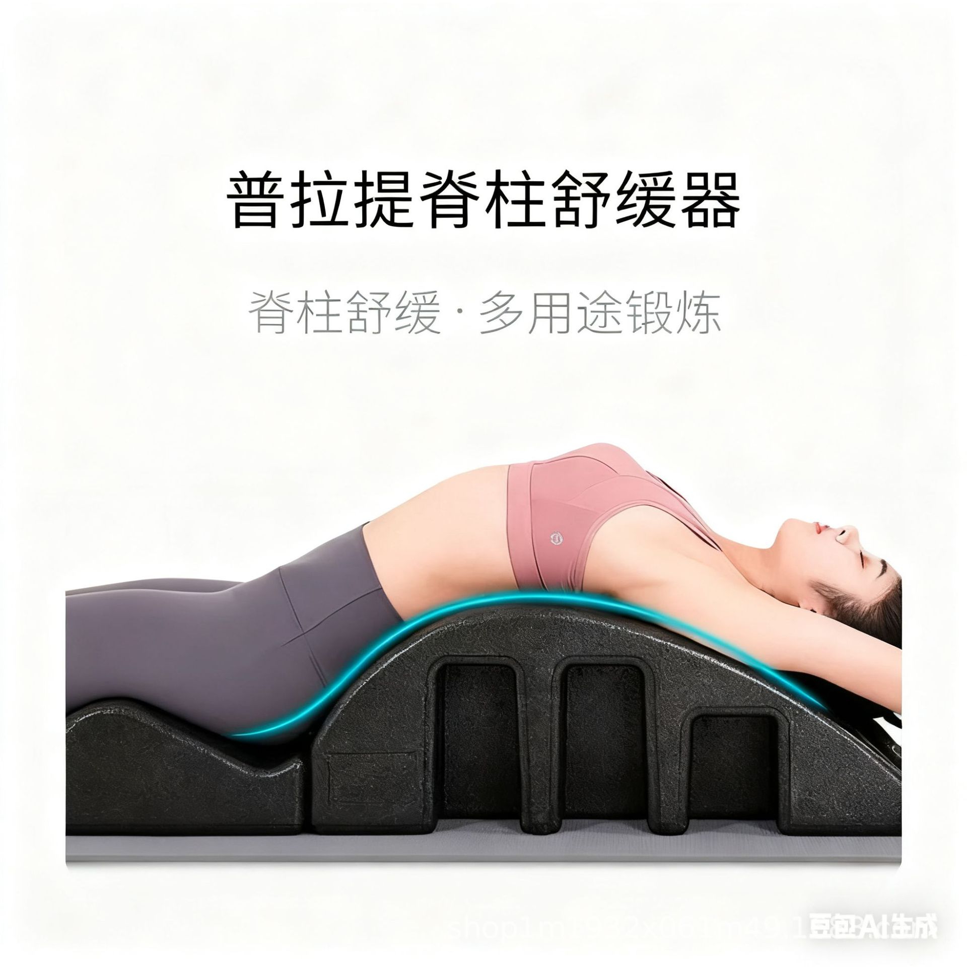 Manufacturer black Pilates spine corrector epp scoliosis spine arc reliever yoga equipment wholesale