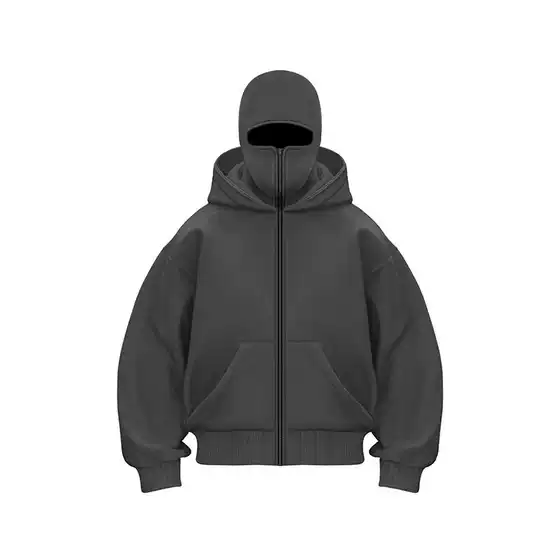 DIY Light Panel Autumn Ins New Hooded Sweatshirt Short Jacket Men's and Women's Hooded Autumn and Winter Couple Pure Cotton