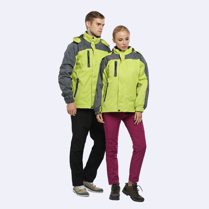 Jacket and down Coat for Women and Men, Suitable for Skiing and Mountaineering, Large Size, Three-In-One, Cold-Proof, Detachable, Hooded, Workwear, Outdoor Jacket and down Coat for Women and Men, Suitable for Skiing and Mountaineering, Large Size, Three-In-One, Cold-Proof, Detachable, Hooded, Workwear, Outdoor