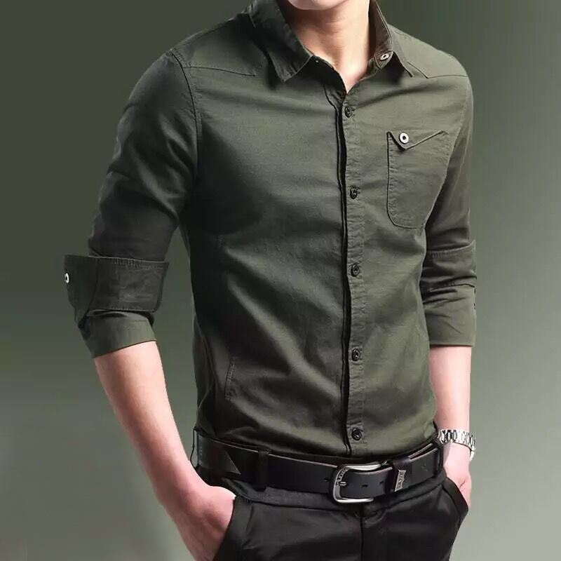 Chemise homme en coton - Ref 3443080 Image 9