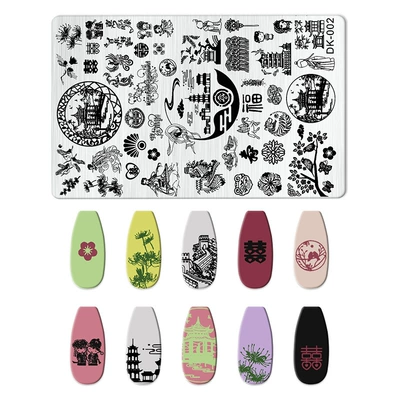 Cross-Border Printing Templates for Nail Dırnaq bəzəkləri - dk-002
