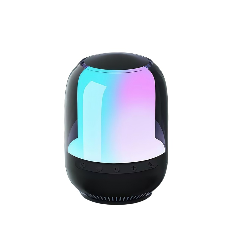 新しい Bluetooth スピーカー M7M9 ガラスデスクトップ屋外重低音高品質クリスタル RGB スピーカー国境を越えたホットスタイル|undefined