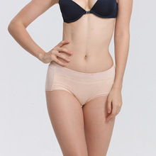 透气竹纤维中腰女士蕾丝内裤弹力舒适女生柔软花边三角裤透气无痕